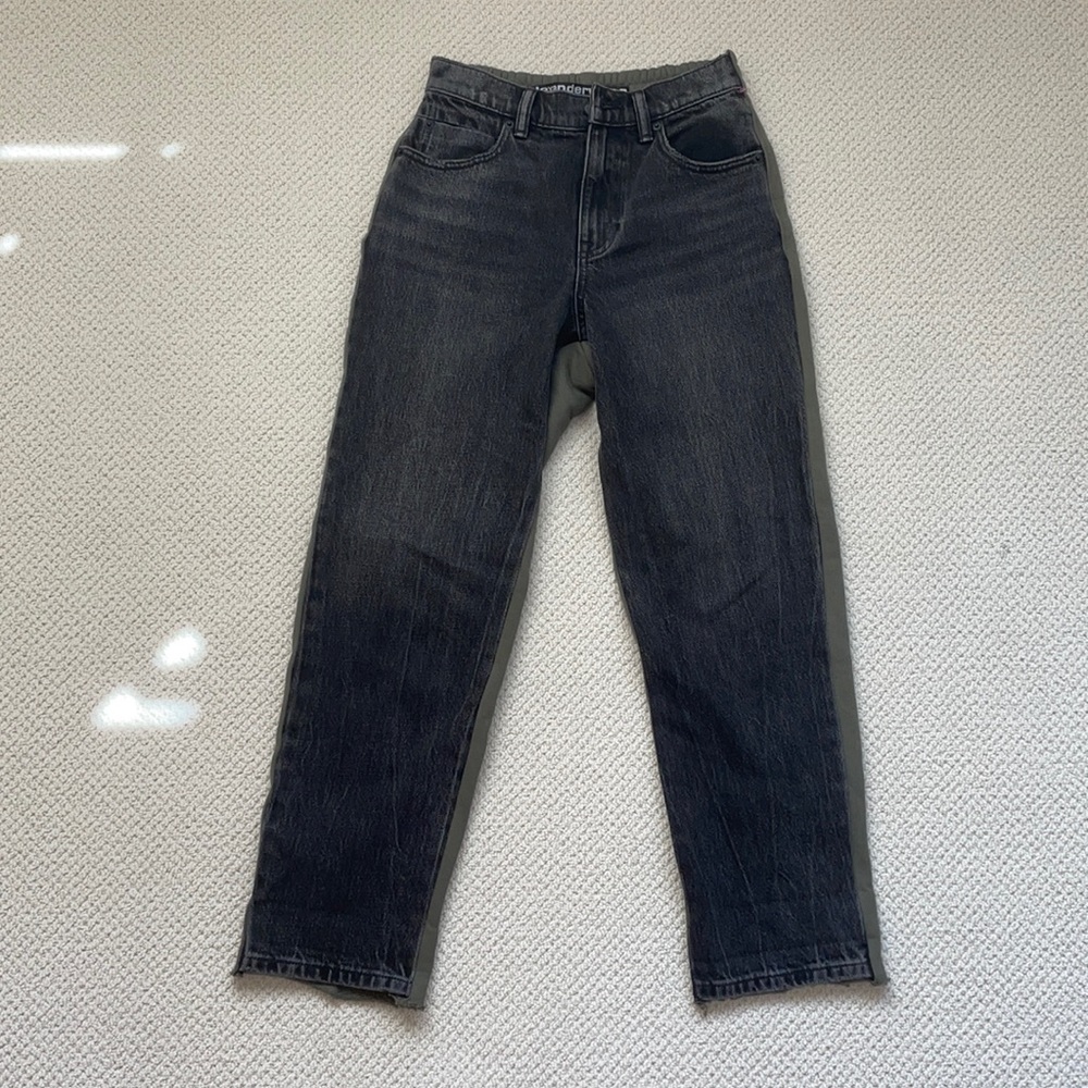 Denim X Alexander Wang Ride Clash Pants